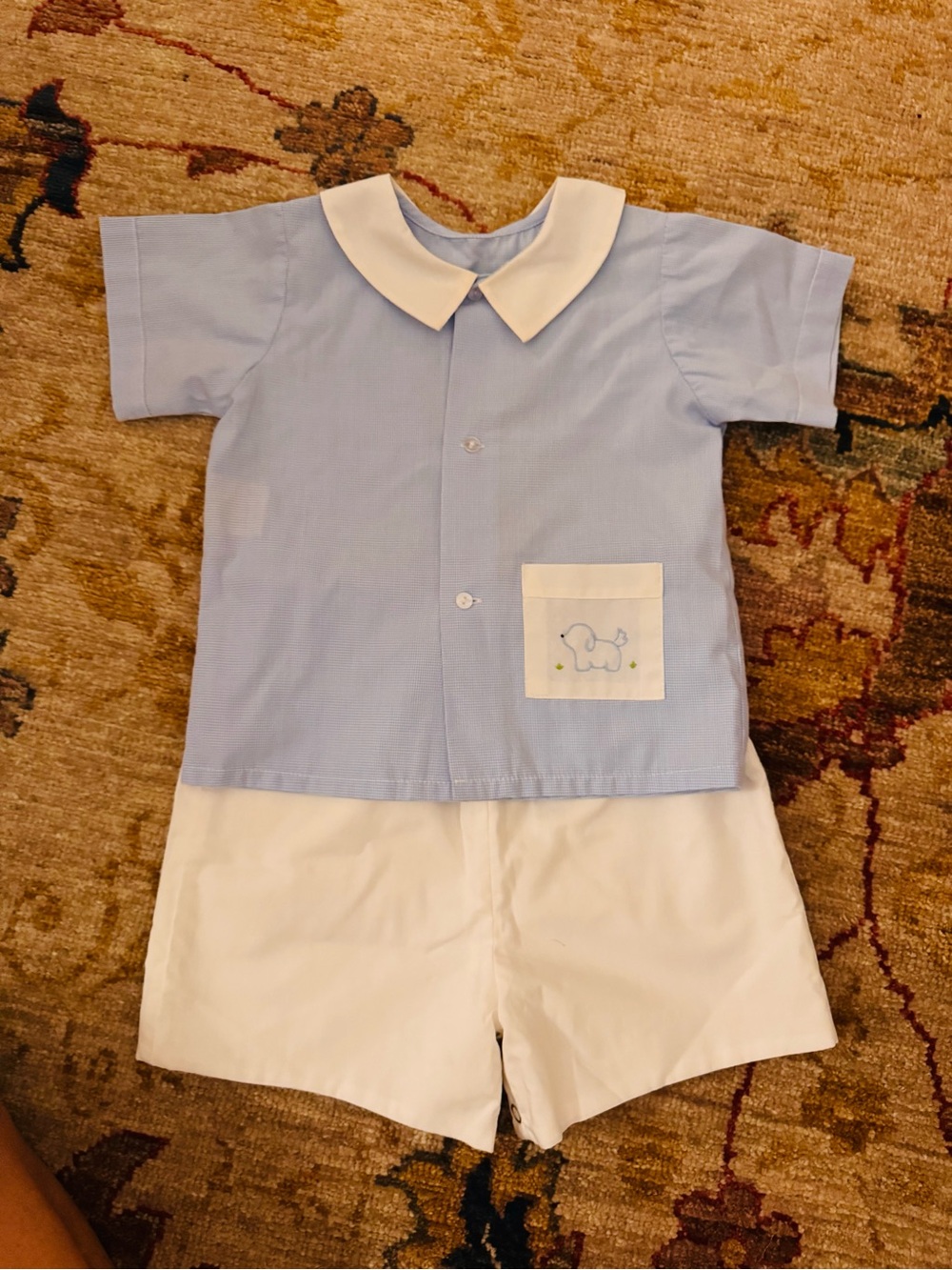Baby blue boutique 24 mos boy outfit